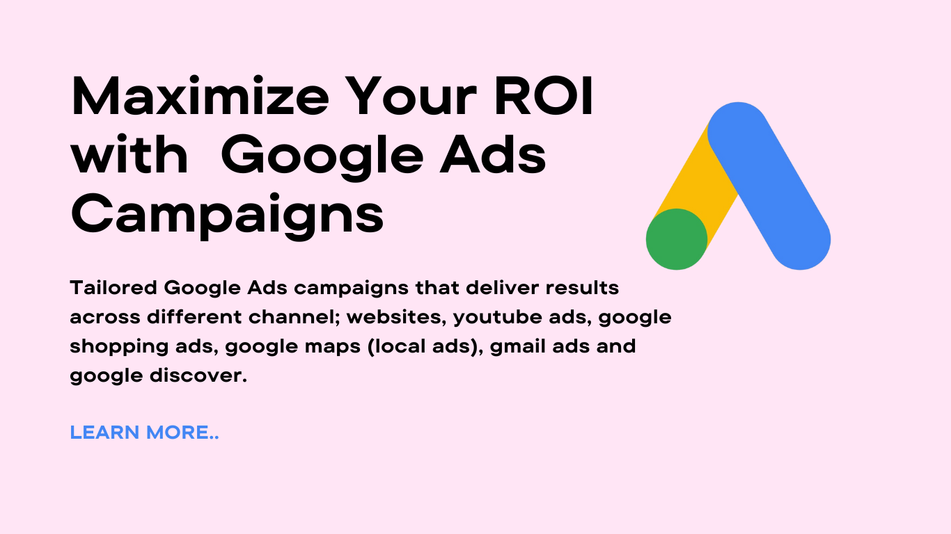Google Ads services in Kactus Media Agency in Dubai, UAE